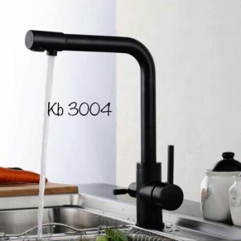 Vòi rửa bát Kobesi KB 3004 RO Đồng mạ xỉ đen 