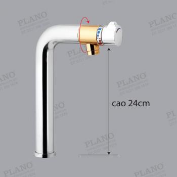 Vòi chậu 1 lỗ nóng lạnh 824 Plano